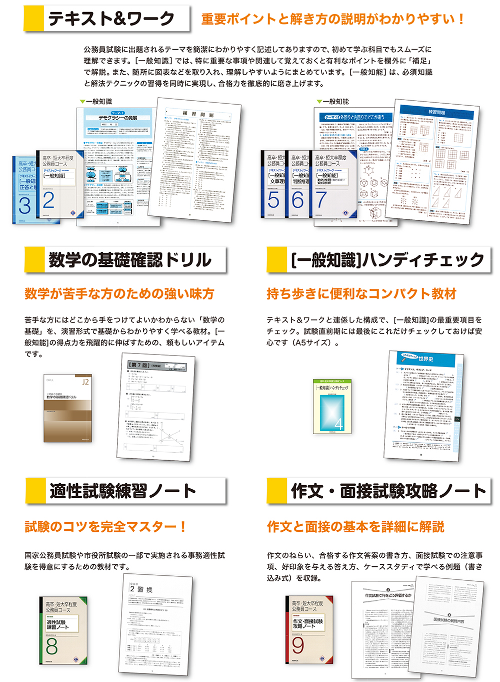 E】2024高卒・短大卒程度公務員セット - 実務教育出版