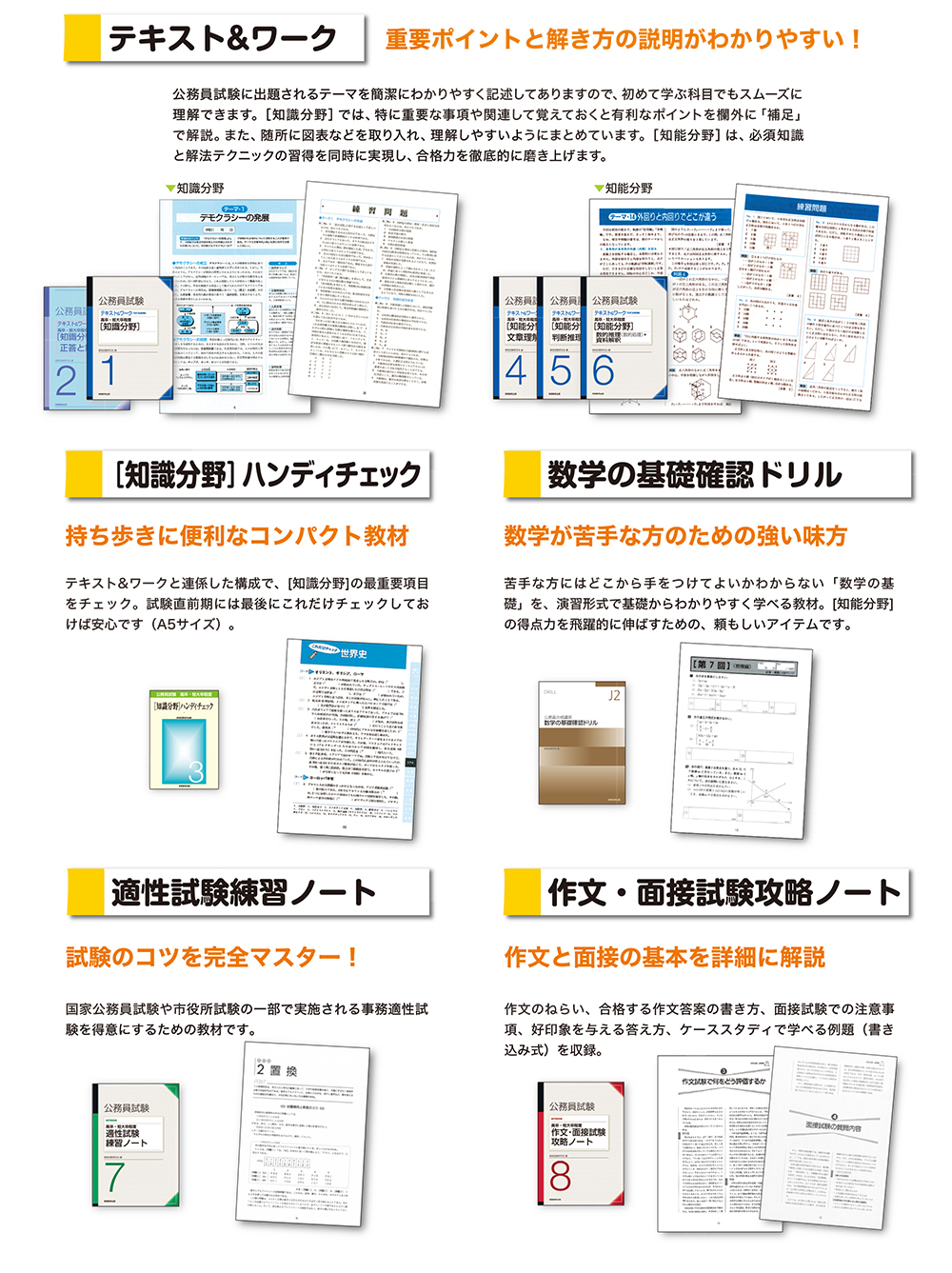 【E】高卒・短大卒程度公務員セット